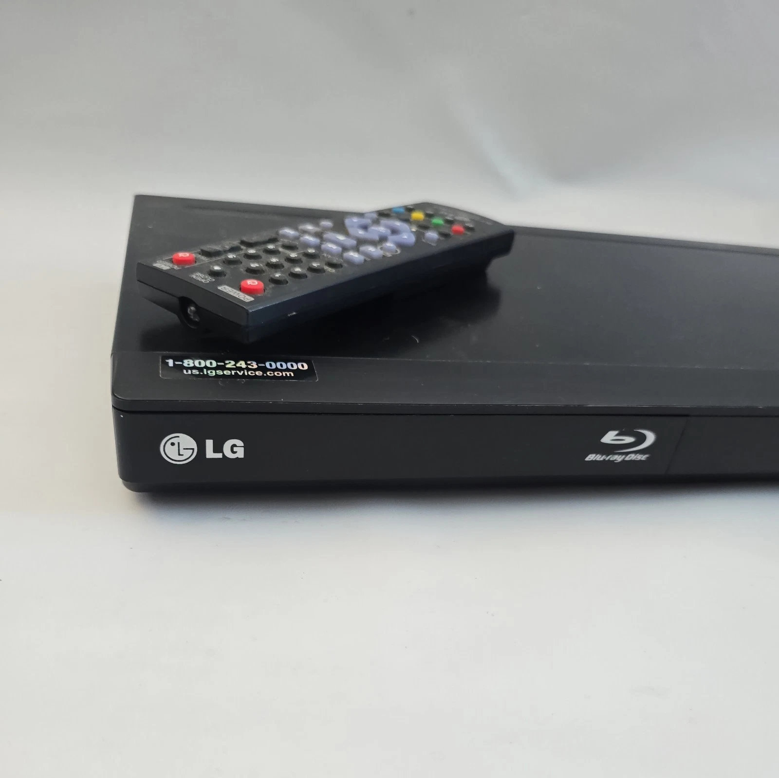 LG BD610 Home Entertainment AVCHD 1920x1080 Full HD Blu-Ray Disc Player In Black - Image 2