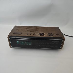 Vintage Panasonic RC-6115 FM/AM Radio Alarm Clock Tested Working