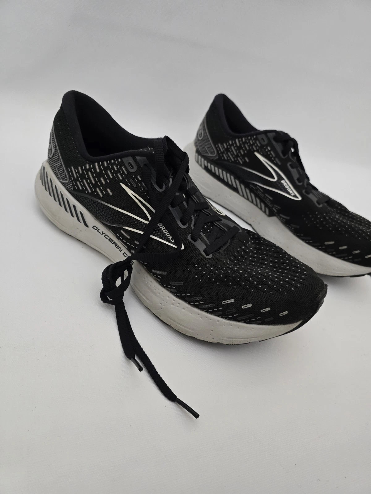 Brooks Glycerin GTS 20 Shoes Womens 11 Black Road Jogging Support - Image 3