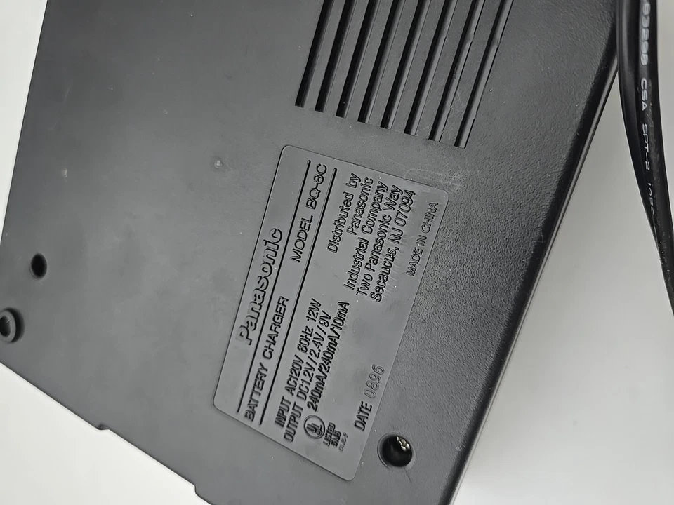 Panasonic BQ-8C Rechargeable Battery charger - Image 3