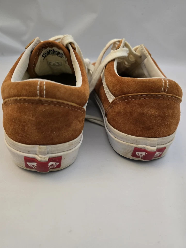 Vans Womens Men 500714 Brown Casual Shoes Sneakers Size 6.5 - Image 7