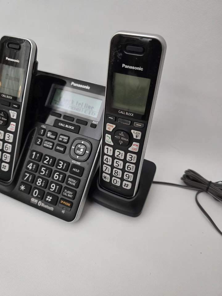 Panasonic KX-TGF780 Cordless Phone, Digital Answering + 2 Handsets KX-TGFA71 VGC - Image 5