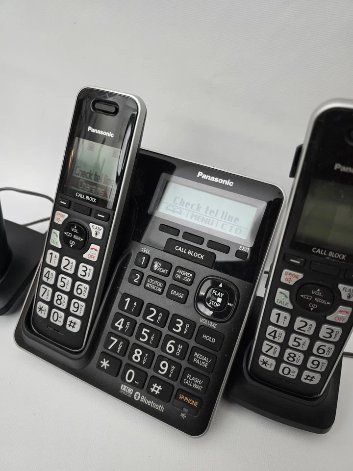 Panasonic KX-TGF780 Cordless Phone, Digital Answering + 2 Handsets KX-TGFA71 VGC - Image 4