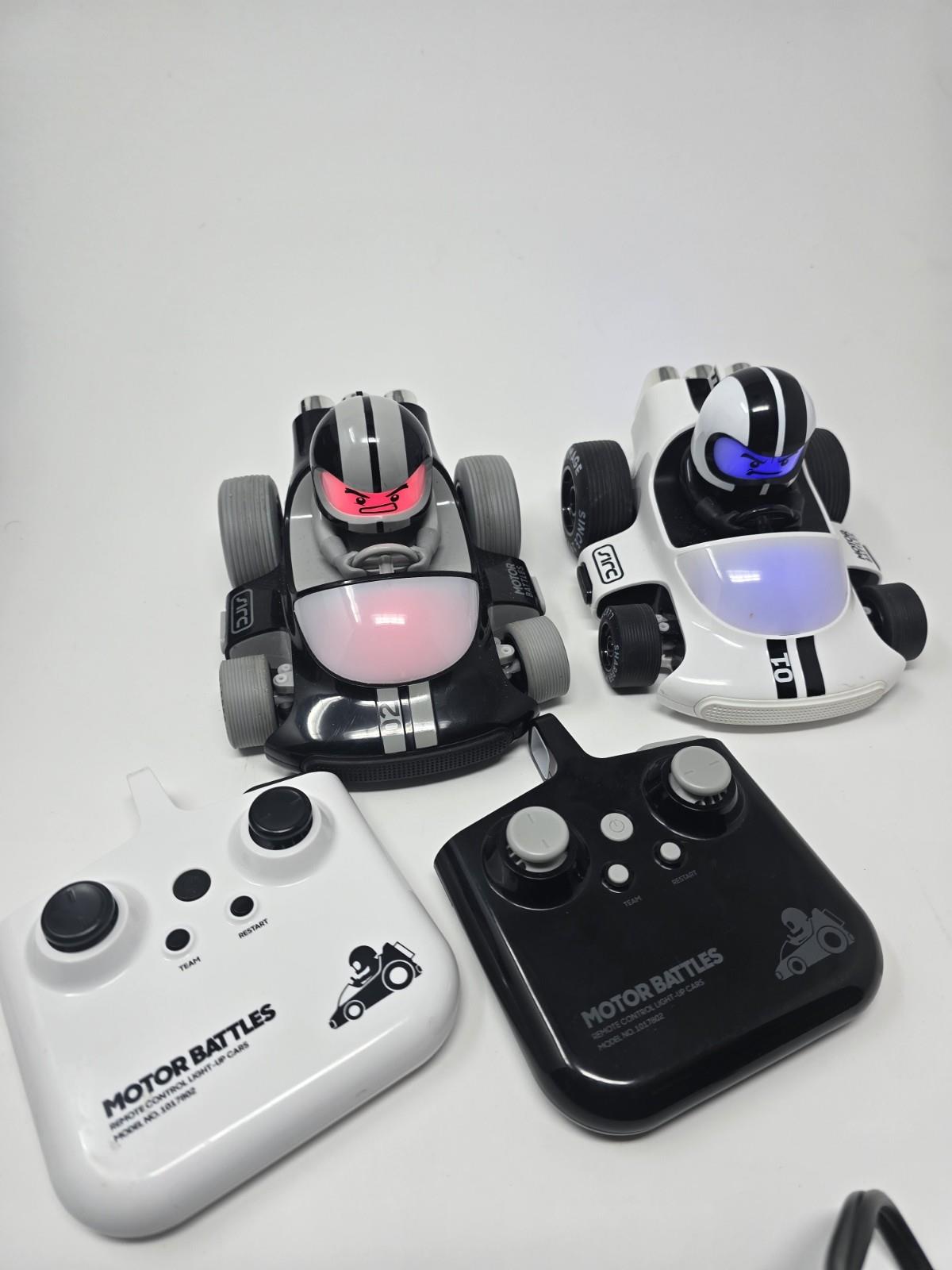 Sharper Image RC Motor Battles Team Battle Racers LED Lights Wireless Remote