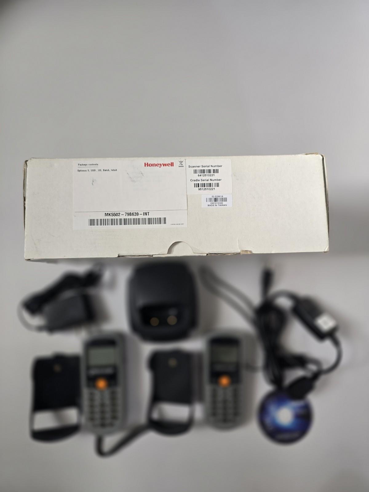 2 Metrologic Optimus S SP5500 Batch Scanner Data Collectors