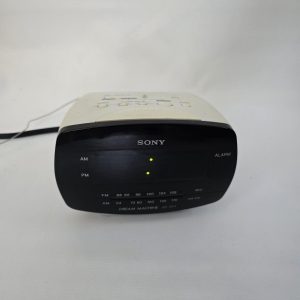 SONY ICF-C111 Dream Machine AM/FM LED Alarm Clock Radio Snooze Battery WORKS