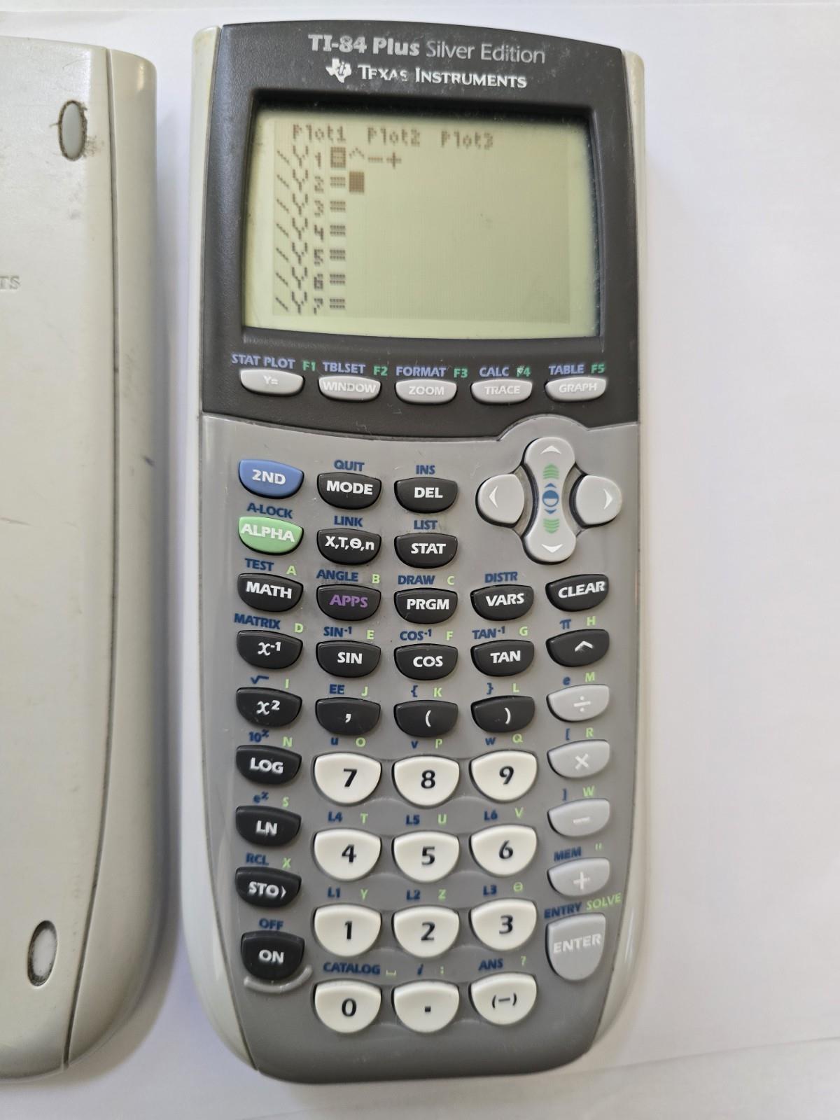Texas Instruments TI-84 Plus Silver Edition Graphing Calculator
