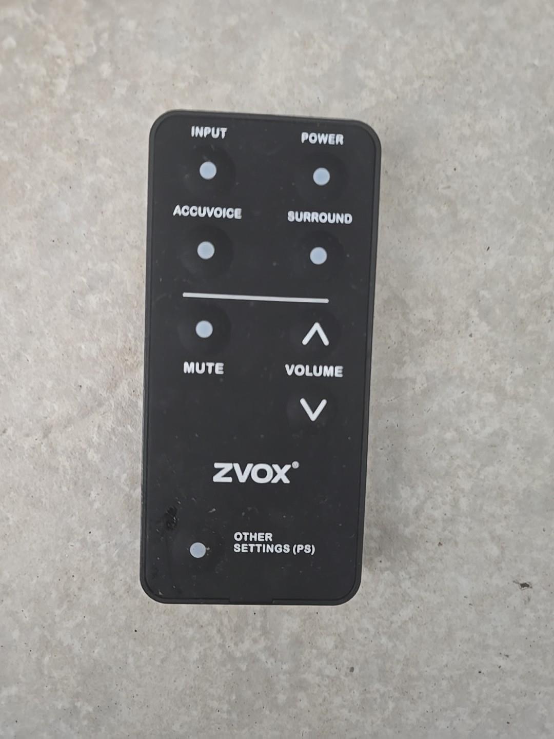 OEM Zvox Multi Level Remote Control for AccuVoice TV Speakers & Soundbars Tested