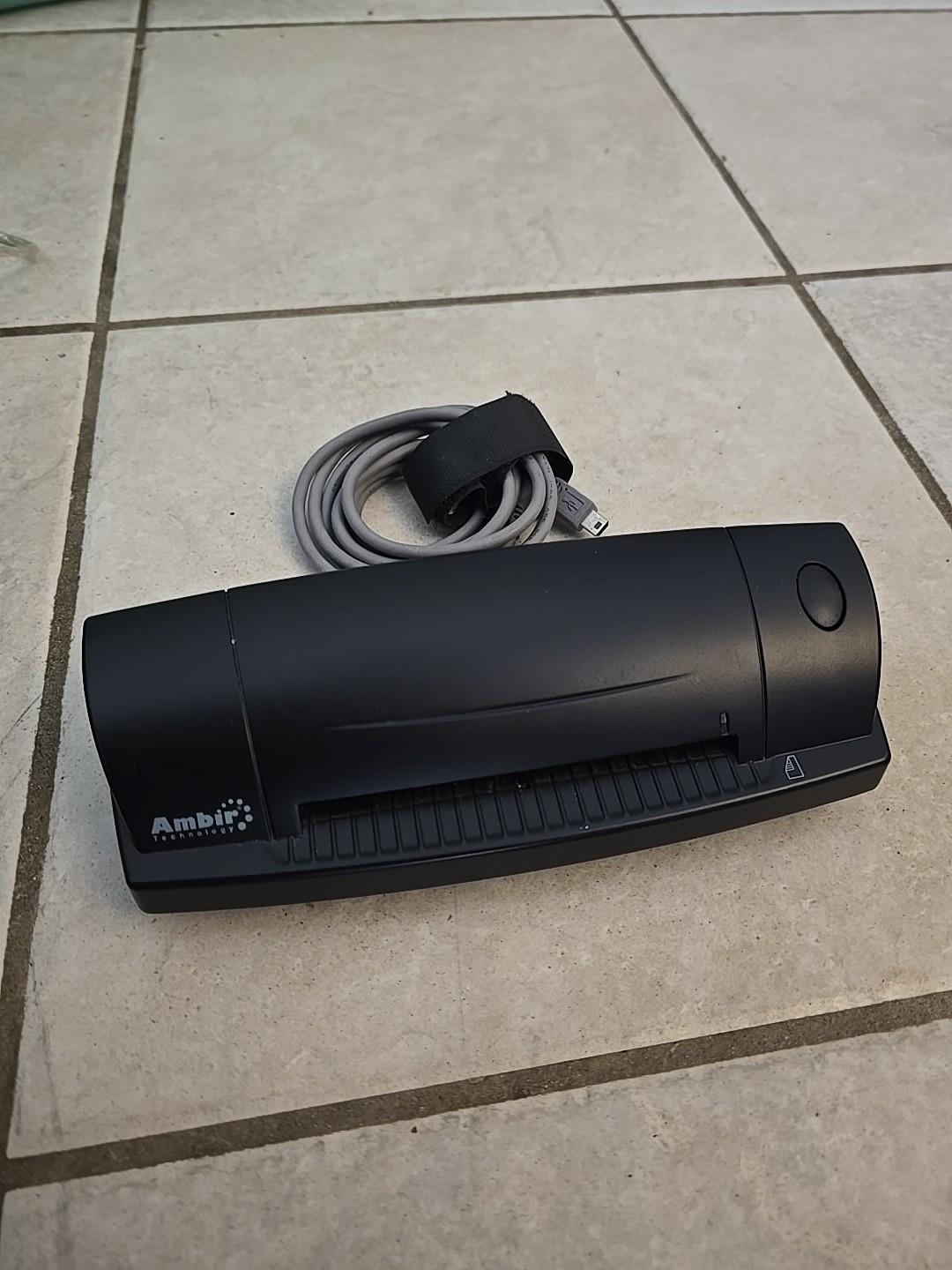 Ambir DS687-3 Portable Scanner