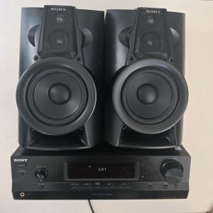 BUNDLE Sony STR-DH130 /2 Channel 100 Watt Am/Fm Stereo Receiver w/ Speakers