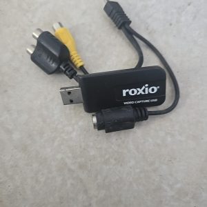 Roxio UB315-E Video Capture USB Adapter, VHS VCR to Digital