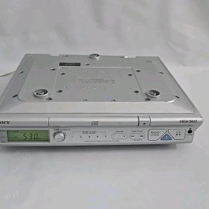 Sony ICF-CD543RM Under Cabinet Kitchen Clock Radio CD Mega Bass