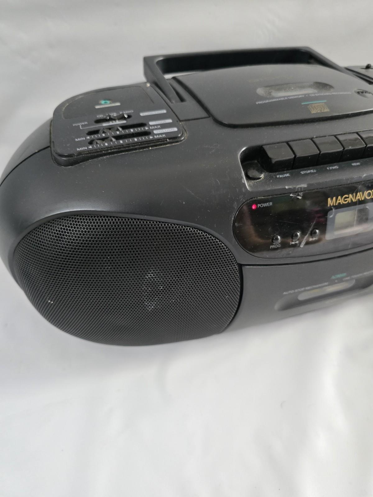 Magnavox AZ8049/17 Boombox CD-Casette Player