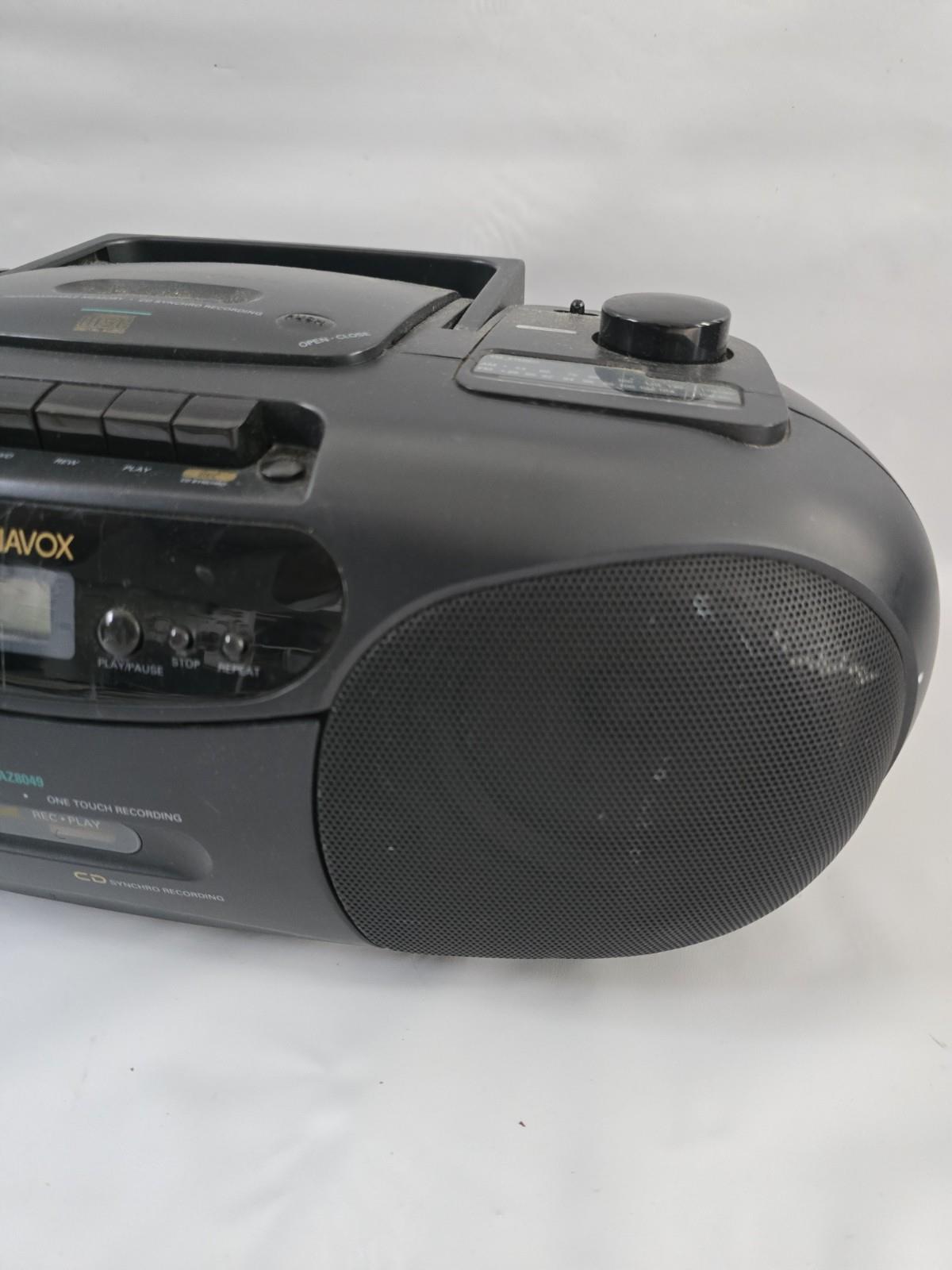 Magnavox AZ8049/17 Boombox CD-Casette Player - Image 3