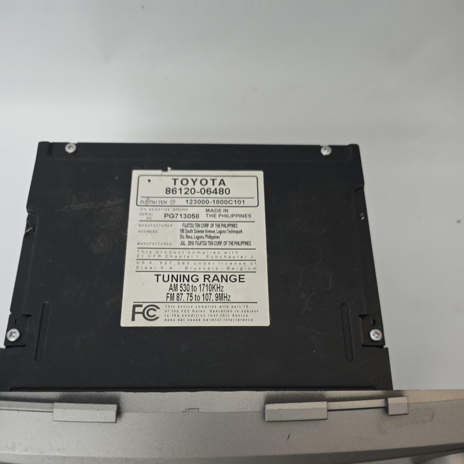 2010-2011 Toyota Camry Am Fm Cd Player Radio Receiver A398N