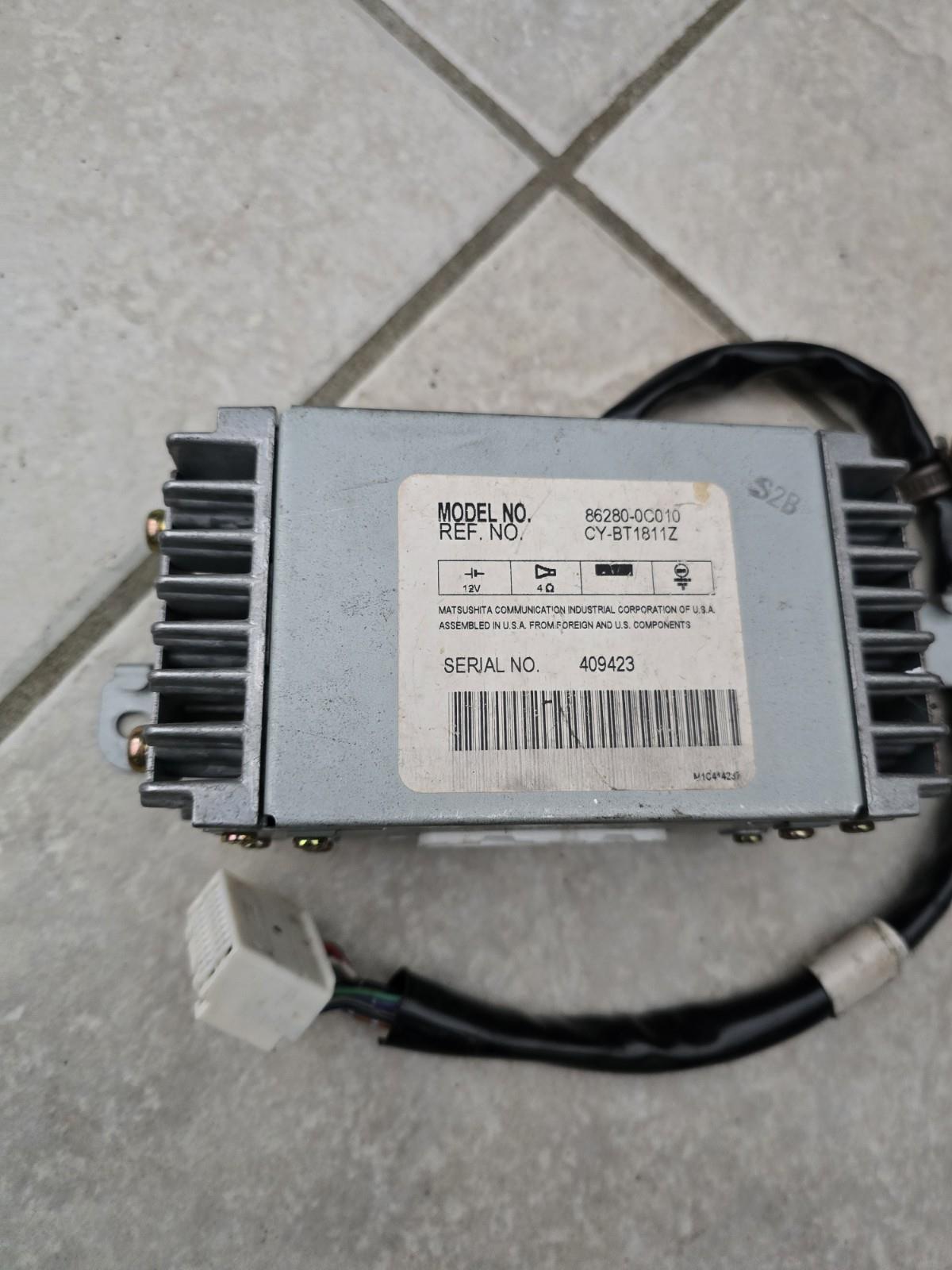 2000 – 2005 TOYOTA TUNDRA RADIO STEREO AUDIO AMPLIFIER UNIT 86280-0C010 OEM
