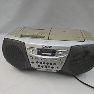Sony CD cassette player mega bass port CFD-S32 Tested  working